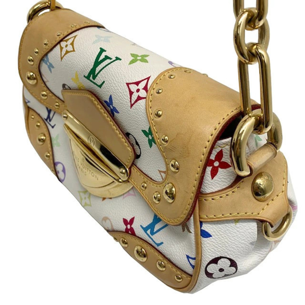 Louis Vuitton Murakami Shoulder Bag Multicolor Marine Marilyn Blue Takashi